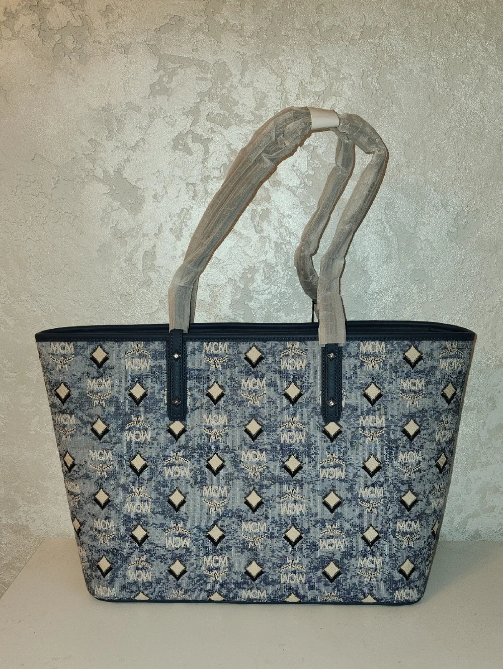 MCM branded tote
